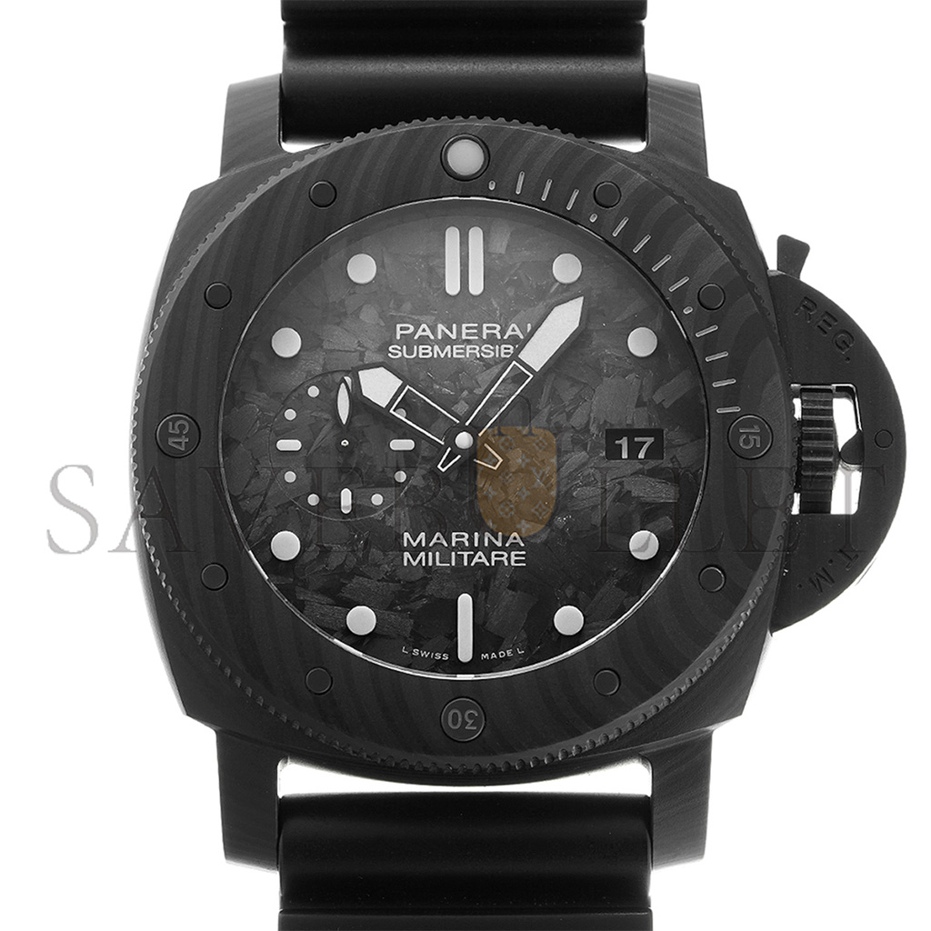 PANERAI SUBMERSIBLE MARINA MILITARE CARBOTECH™ 47MM WATCH PAM00979